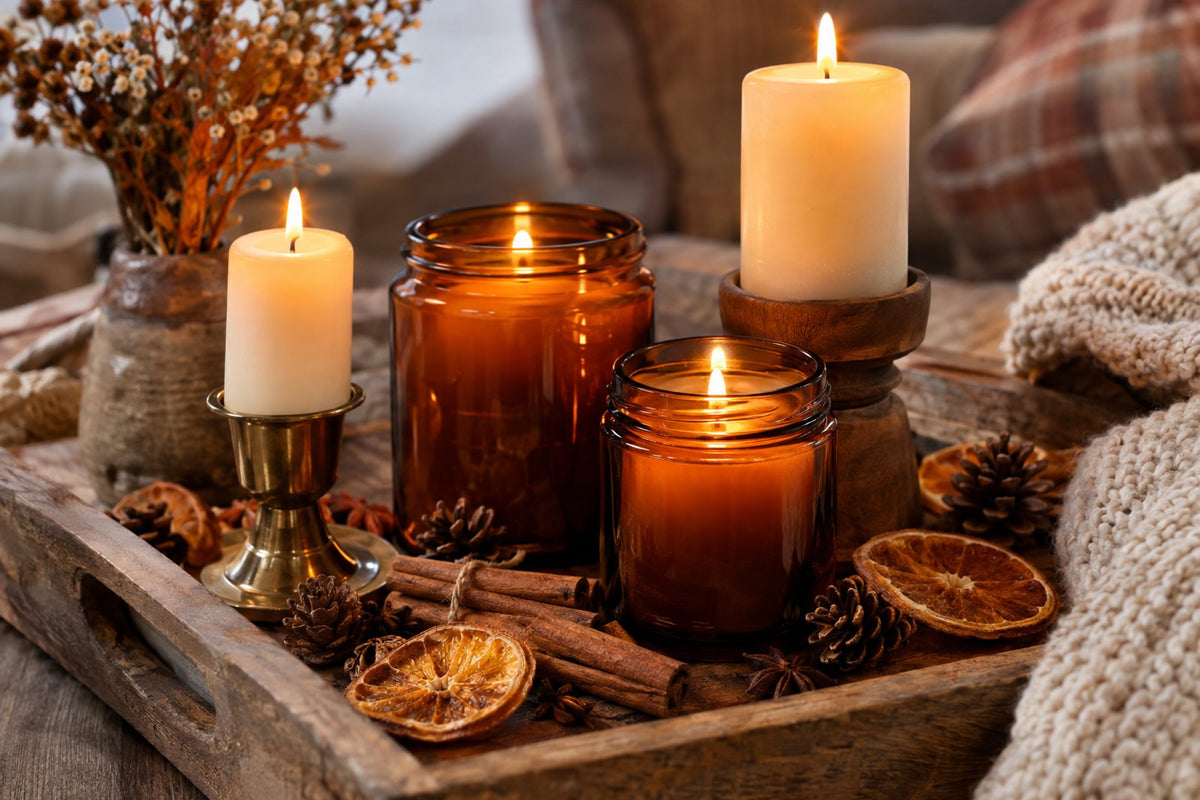 Candles & Scents fall decor