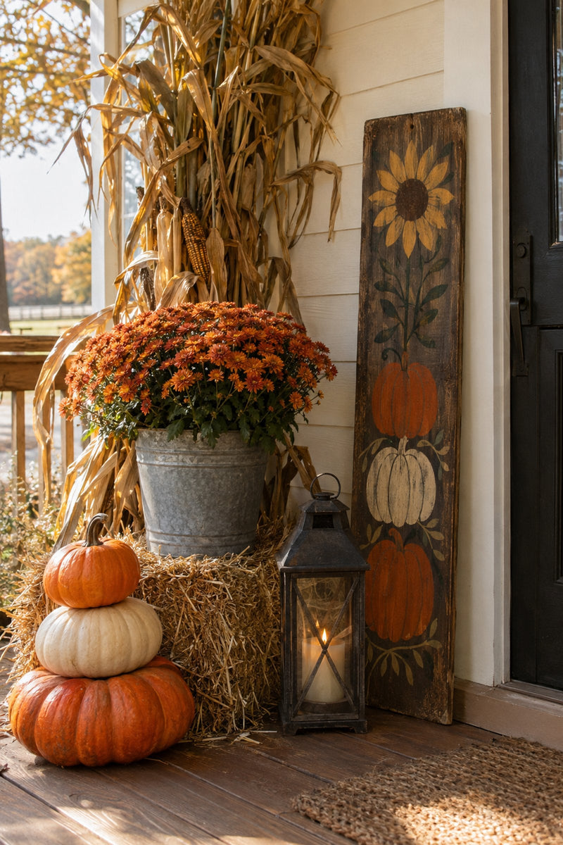 Porch & Outdoor fall decor