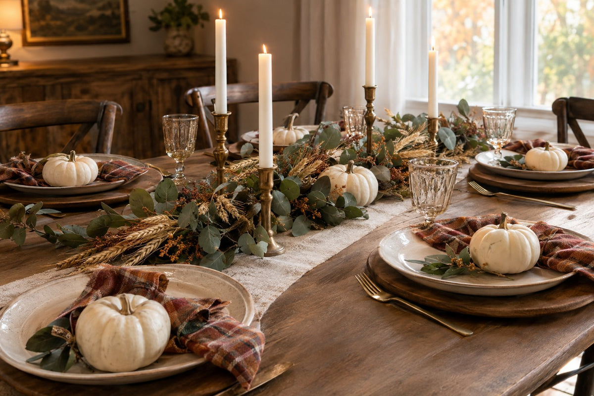 Tabletop & Kitchen fall decor